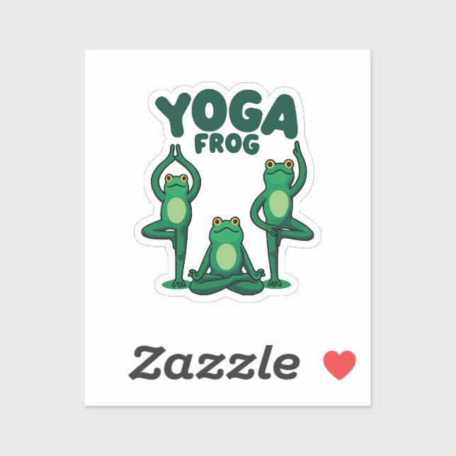 Yoga Frogs (Sheet)