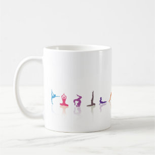 yoga fun coffee mug