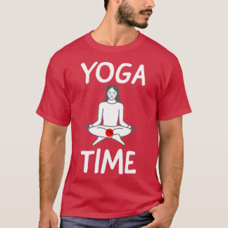 yoga funny yoga time 8 T-Shirt