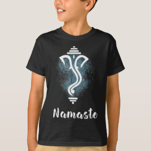 Yoga Ganesha Chakra Namaste Energy Lotus Karma Om T-Shirt
