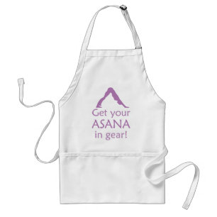 Yoga Get Your Asana In Gear Standard Apron
