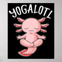 Yoga Gift Women Meditation Gifts Axolotl Yoga