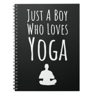 Yoga Gifts For Boys For Kids Baby Boy Yogi Notebook