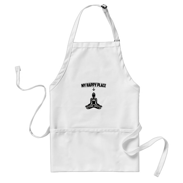 Yoga Gifts | Yoga Clothing Fitness Yoga Teacher Standard Apron (Front)