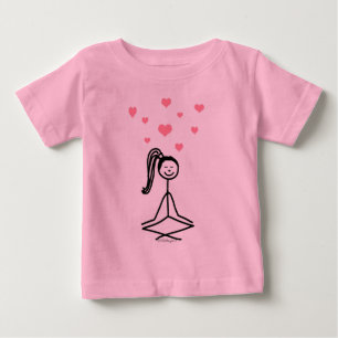 Yoga Girl Baby T-Shirt