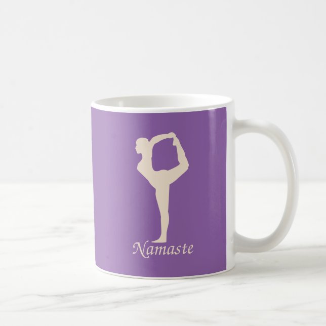 Yoga girl coffee mug (Right)