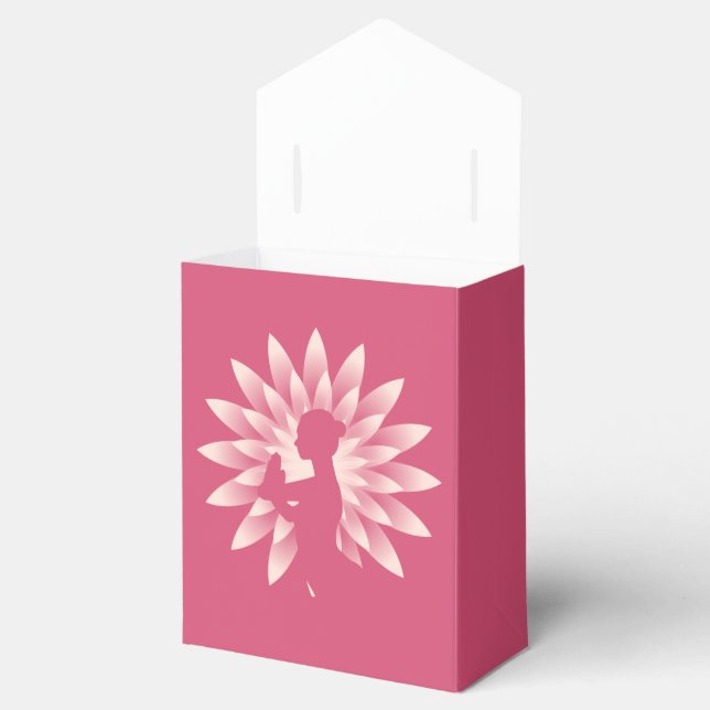 Yoga girl favour box (Opened)