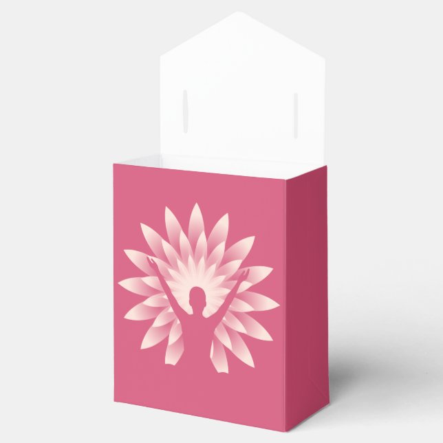 Yoga girl favour box (Opened)