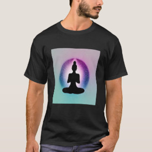 Yoga Girl Female Sun Salutation Meditation Chakra T-Shirt