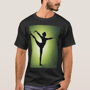 Yoga Girl Female Sun Salutation Meditation Chakra  T-Shirt