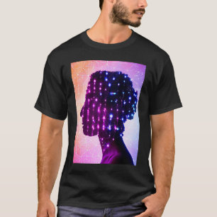 Yoga Girl Female Sun Salutation Meditation Chakra T-Shirt