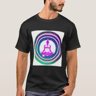 Yoga Girl Female Sun Salutation Meditation Chakra T-Shirt