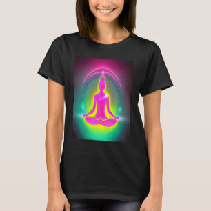 Yoga Girl Female Sun Salutation Meditation Chakra T-Shirt
