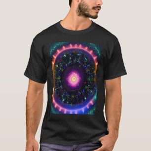 Yoga Girl Female Sun Salutation Meditation Chakra T-Shirt