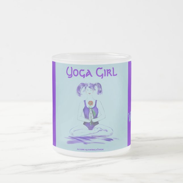 Yoga Girl Mug (Center)