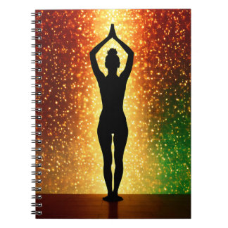 Yoga girl notebook
