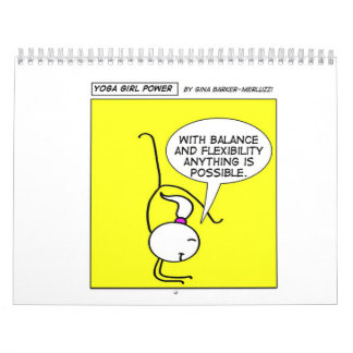Yoga Girl Power "all year round" Calendar