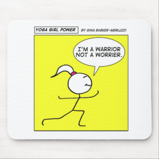 Yoga Girl Power Mouse Mat