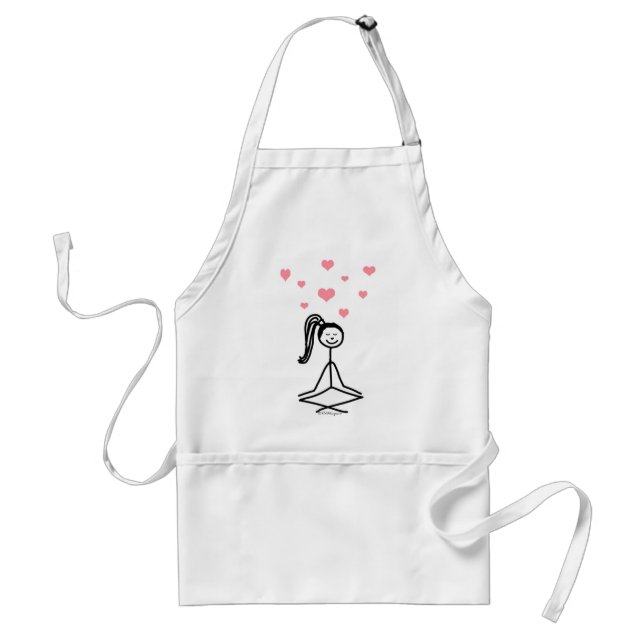 Yoga Girl Standard Apron (Front)