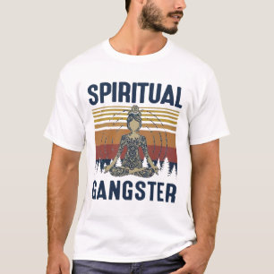 Yoga Girls Spiritual Gangsters Vintage Yoga Lover T-Shirt