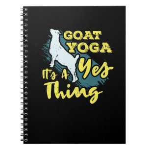 Yoga Goat Goatyoga Notebook