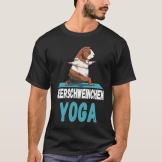 Yoga Guinea Pig Exercise Stretching for Guinea Pig T-Shirt