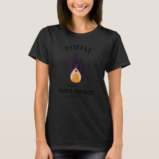 Yoga Happy Budha Graphic Meditation Stress Apparel T-Shirt