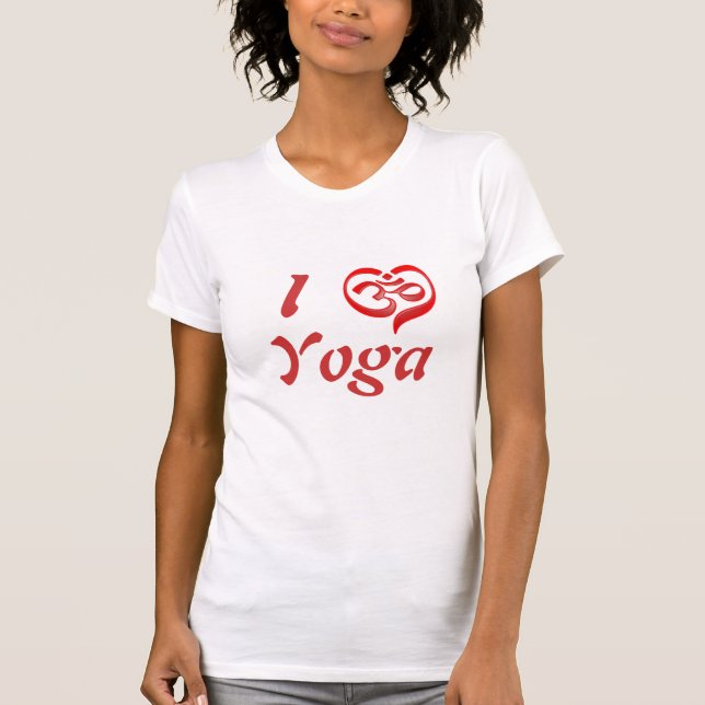 yoga heart shirt (Front)