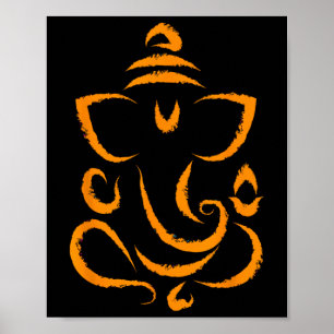 Yoga Hindu Indian Meditation Deepavali Diwali Rang Poster