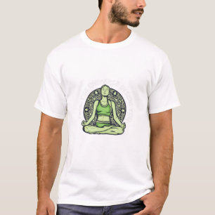 Yoga I Meditation Namaste Buddha Mandala Kundalini T-Shirt
