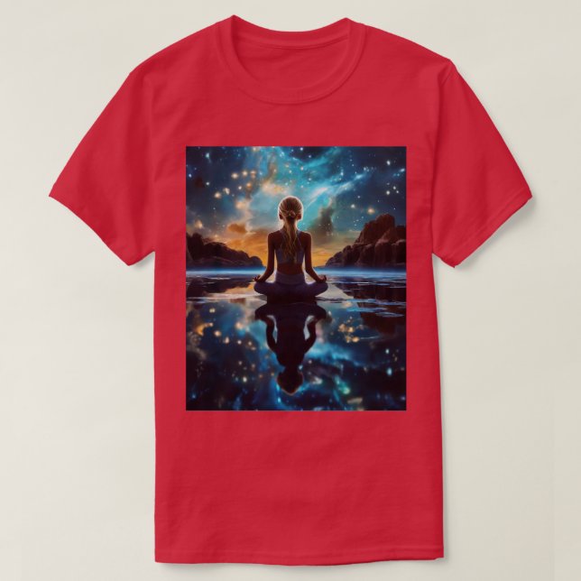yoga in the nature T-Shirt (Design Front)
