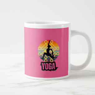 Yoga , Inner Peace Large Coffee Mug