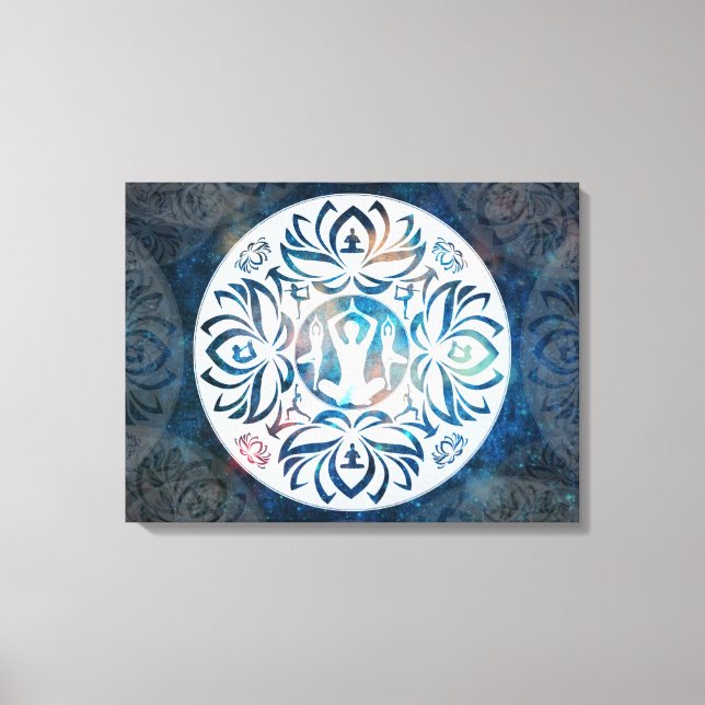 Yoga Inspirations on Canvas (Front)