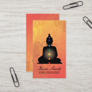 Yoga Instructor and Reiki Master Business Cards