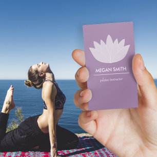 Yoga Instructor Business Card, Pilates Instructor  Business Card