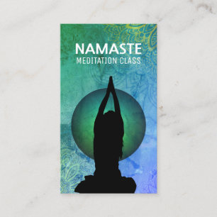 Yoga Instructor Business Cards