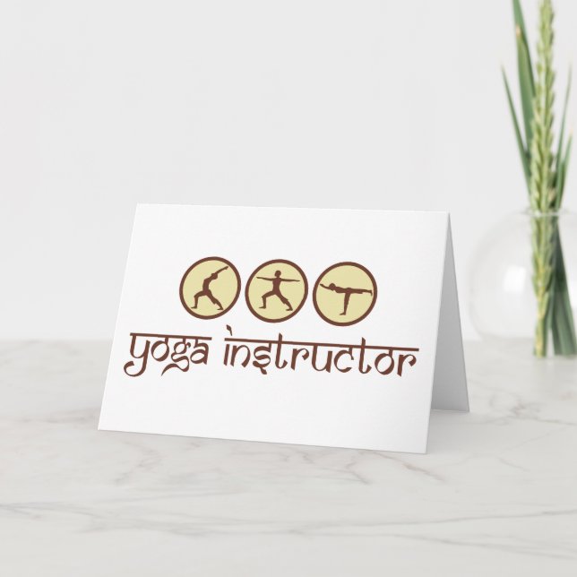 Yoga Instructor Card (Front)