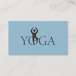Yoga Instructor, Classes Business Card