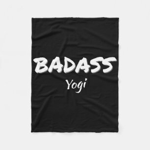 Yoga Instructor D Yogi Fleece Blanket