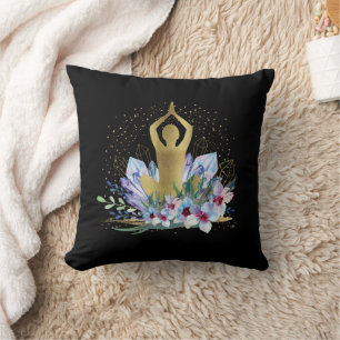 Yoga Instructor Energy Healer Crystals Reiki Spa Cushion