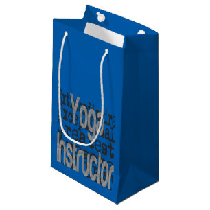 Yoga Instructor Extraordinaire Small Gift Bag