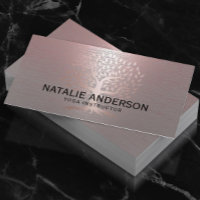 Yoga Instructor Life Tree Modern Pink Metallic