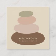 Yoga Instructor Massage Zen Stones Rustic