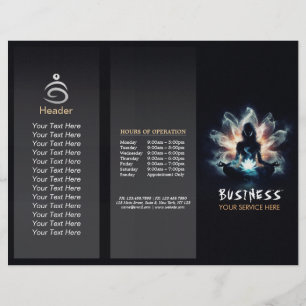 Yoga Instructor Meditation Pose Glowing Mist Lotus