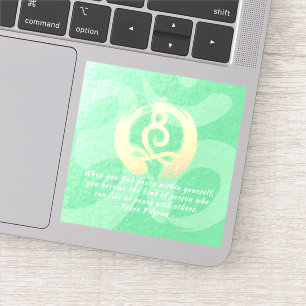 Yoga Instructor Meditation Pose Healer ZEN Quotes