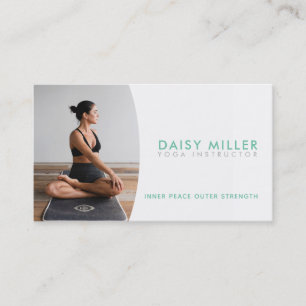 Yoga Instructor Slogans Business Cards