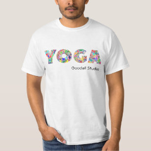Yoga Instructor T-Shirt Add Text Studio Name