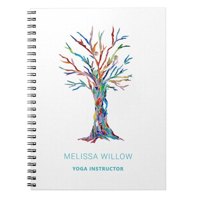 Yoga Instructor Tree of Life Notebook (Front)