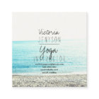 yoga instructor typography beach photo