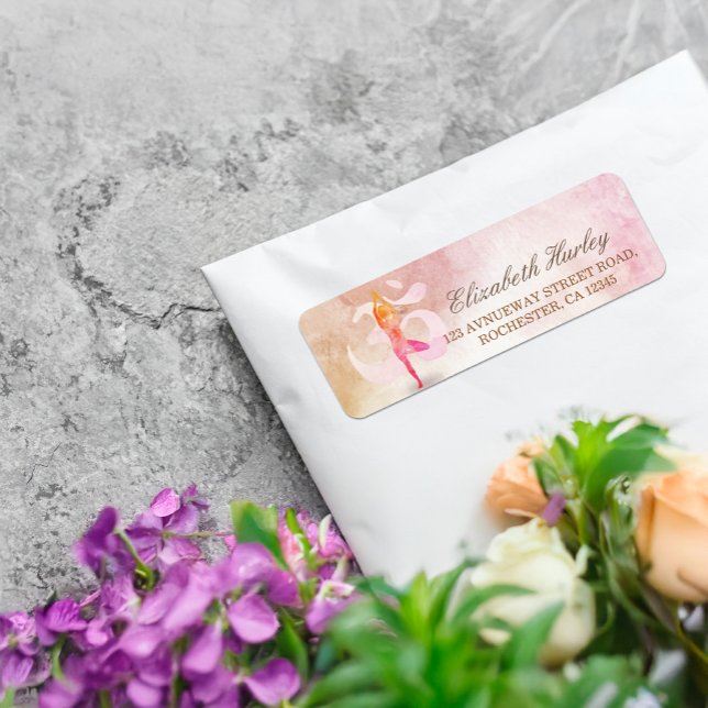 YOGA Instructor Watercolor Meditation Pose Om Sign (Creator Uploaded)